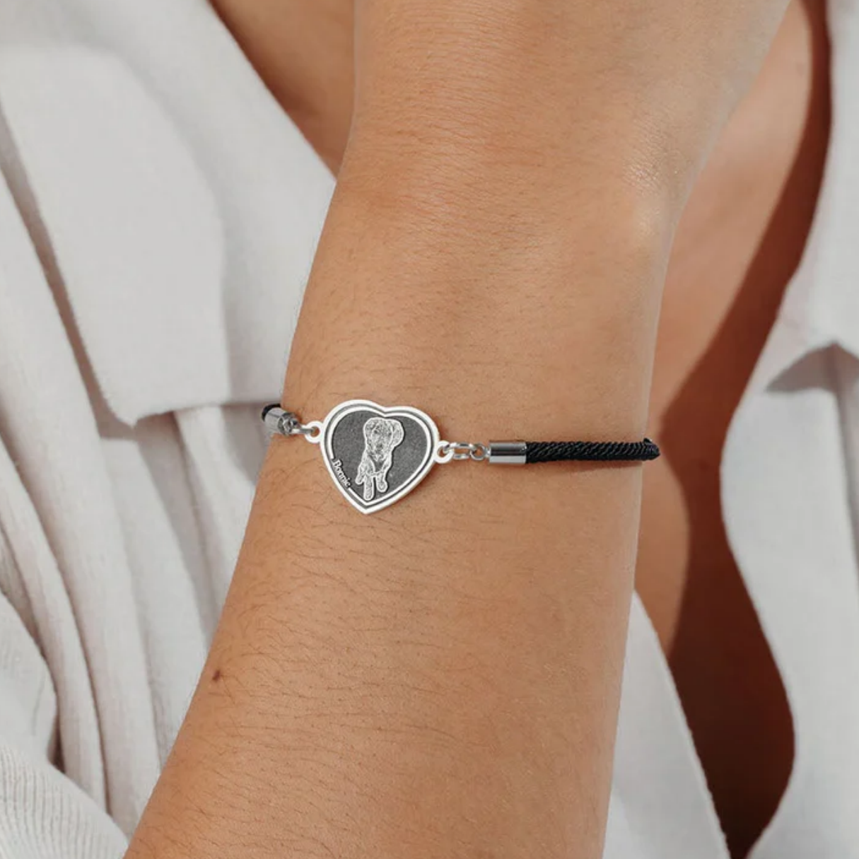 Medallion Heart Bracelet