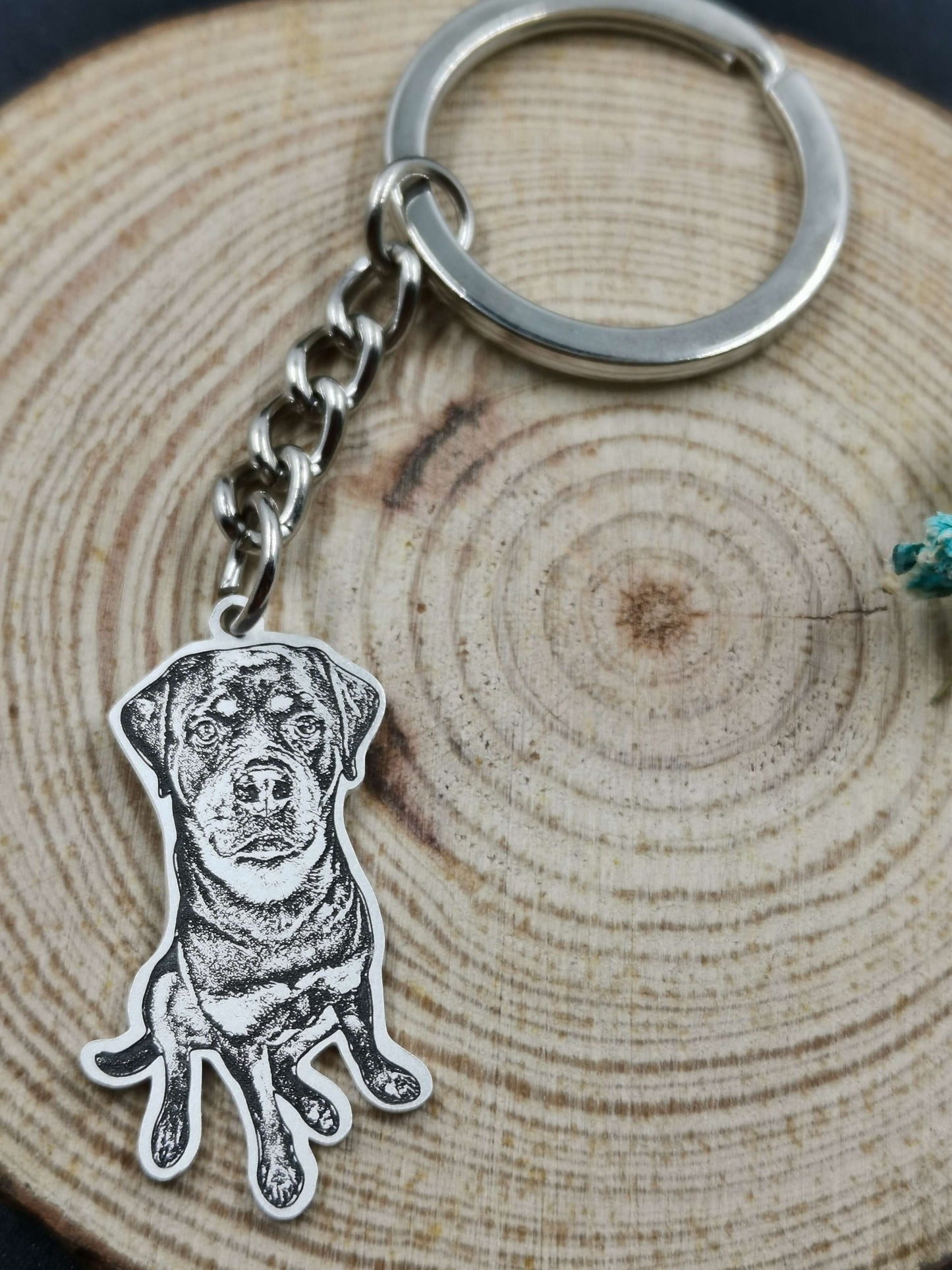 Portrait keychain